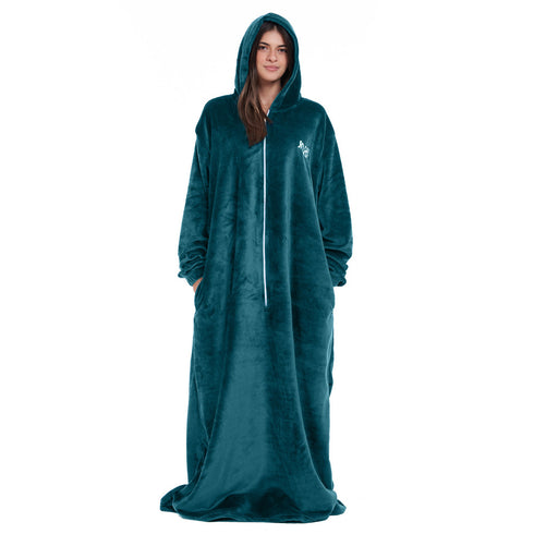 Snuggs Wearable Blanket Monk Dark Petroleum